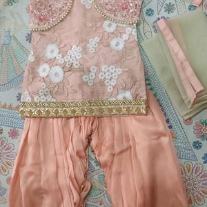 Peach Girl Kid Ethnic Wear