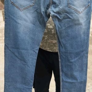 Blue Denim Man Jeans