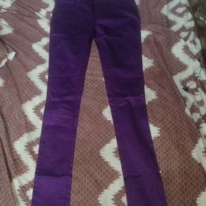 I'm Selling This Very Casual Purple Skinny Jeans