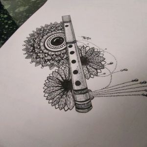 Mandala Flute Art