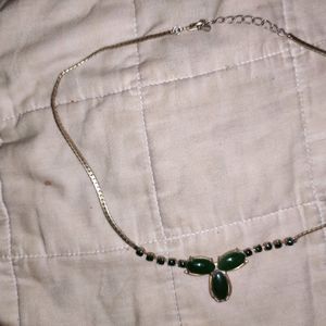 Green necklace