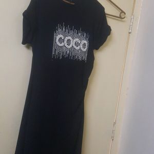 Coco PARTY WEAR BLACK DRESS