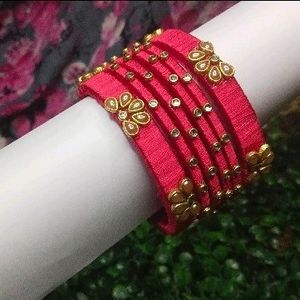 Silk Thread Bangles 🧵