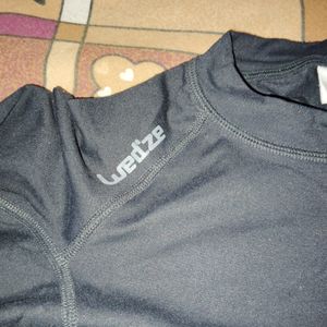 Stretchable Black Tshirt For Boys