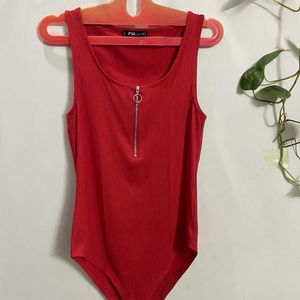 Red Bodysuit