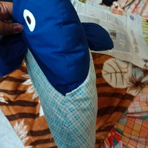 Fish Shaped Baby's Pillow