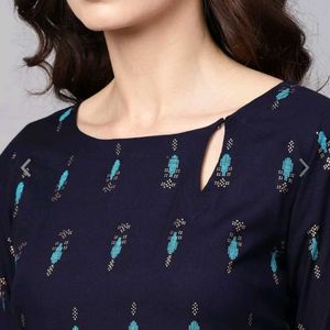 Libas Blue Kurta