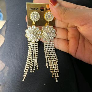 Flower Design Earring