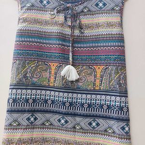 Multicolored Short Kurti