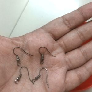 Gunmetal Ear Wire/Hooks 100 Pieces 50 Pairs