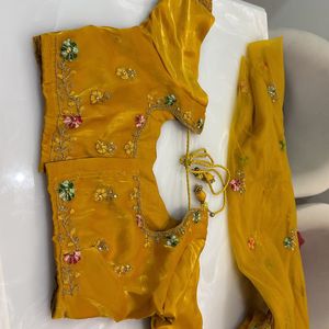 Beautiful Mustard Yellow Lehenga