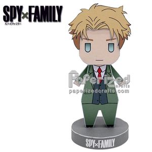 Anime Spy X Family Loid Forger Chibi Figurine