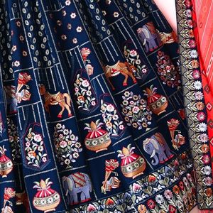 Rajasthani Pattern Lehenga