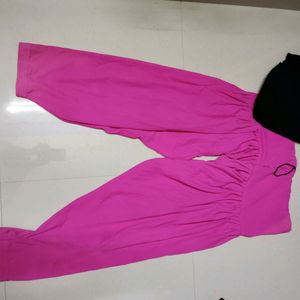 Combo Salwar Black And Pink