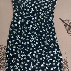 Flower Print Bodycon Dress