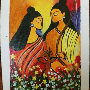 Shree Ram Seeta Painting