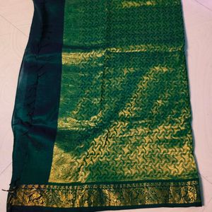 Cotton Silk Pure Gadwal Saree