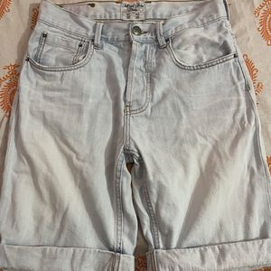 Pull And Bear Denim Shorts