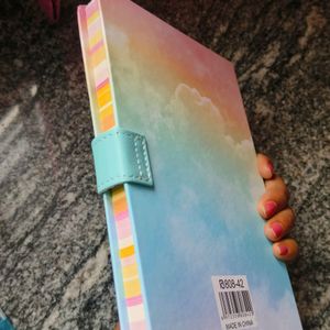 Fancy Magnetic Closed Notebook (290 Pages)