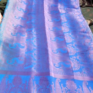 Soft Silk Saree With Blouse