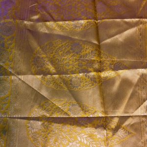 Navy Blue Colour Banarasi Silk Pattu Saree