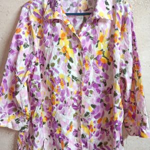 Women's Stylish Shirt Top Multicolour