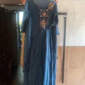 Long Anarkali Kurti