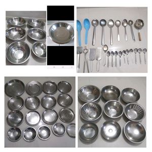 mixing bowl combo, spoon,dish,utensil combo steel