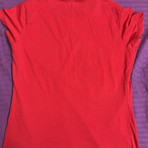 Red Nightwear Tshirt