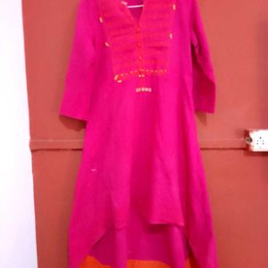 Khadi Pure Cotton Designer Kurti