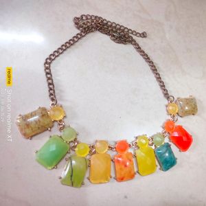 Multicolour Premium Necklace In Superb Condition W