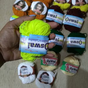 Oswal Small Wool Bundles 18 Pieces