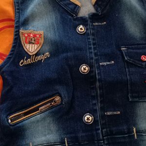 Fancy Denim Jacket 2-4 Year