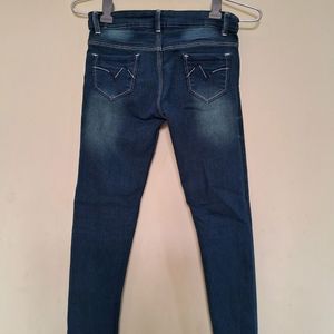 Mid Waist Skinny Jeans