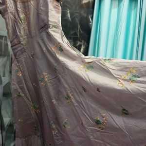 Beautiful Embroidery Gown With Dupatta