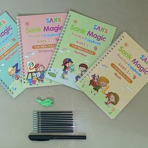 Sets of 4 Children's Magic Books