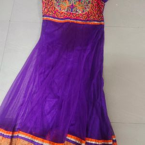 Ethnic Gown For Women With Silk Lining