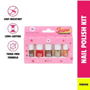 MyGlamm Popxo Nail Polish Kit😍Shade:Thrivin😍New