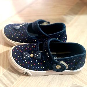 Flippy Blue Shoes for Baby Girls
