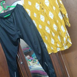 Short Kurti And Pant.