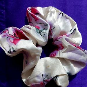 Satin Scrunchies Set Of 2