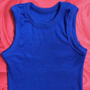 Indigo Blue Tank Top