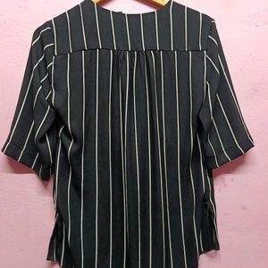 30rs 🚚Black Formal Shirt Cum Top (Women's)