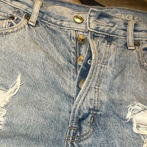 Light Blue Denim Cool Shorts