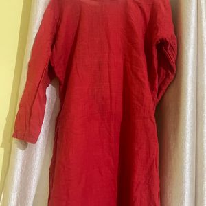 Red Kurta