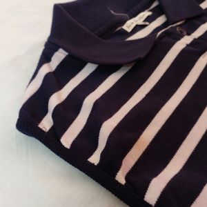 Striped Fitted Top