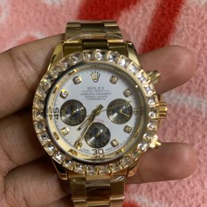 Rolex Daytona White Diamond Watch