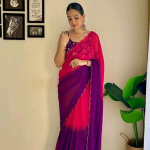 Beautiful Party Wear Saree