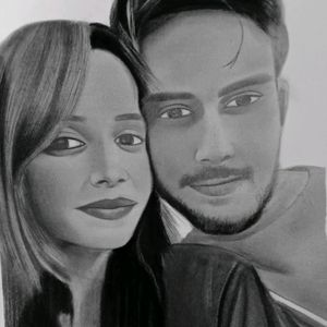 Couple Art Work