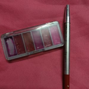 Lipstick Palette And Lipliner